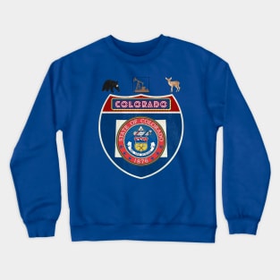 State of Colorado USA Crewneck Sweatshirt